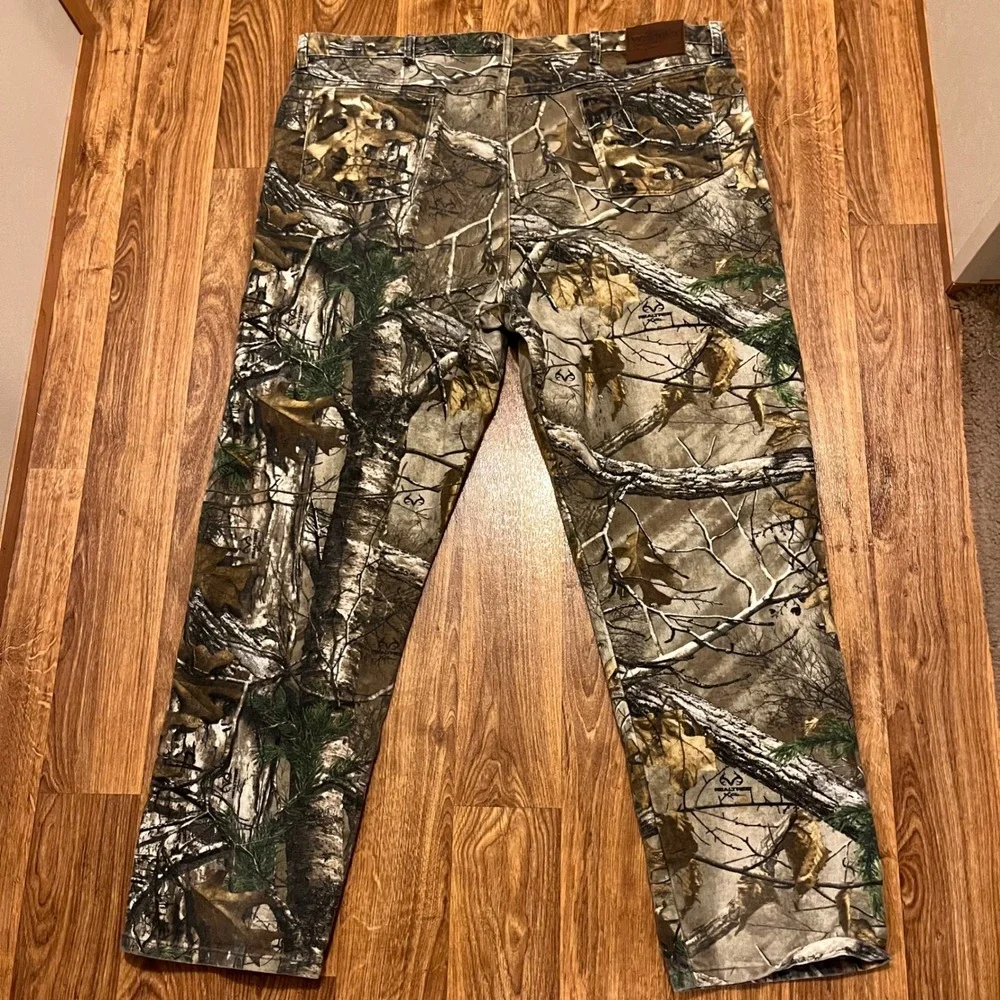 Wrangler Pro‎ Gear Camouflage Pants 46x32 Realtree Xtra Cargo